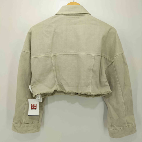エモダ EMODA ボールドカットデニムショートジャケット レディース F