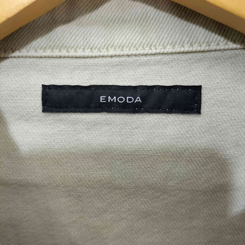 エモダ EMODA ボールドカットデニムショートジャケット レディース F