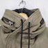キャサリンハムネットロンドン KATHARINE HAMNETT LONDON BLOUSON ゴートスキン フードギミック レザーパーカー レディース FREE