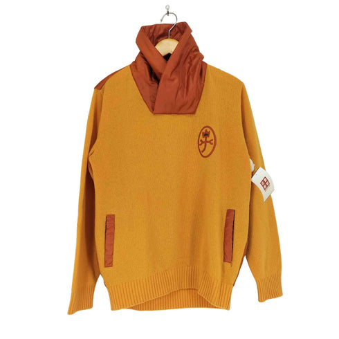 カステルバジャック CASTELBAJAC パファードッキング ウールニットセーター メンズ JPN:46