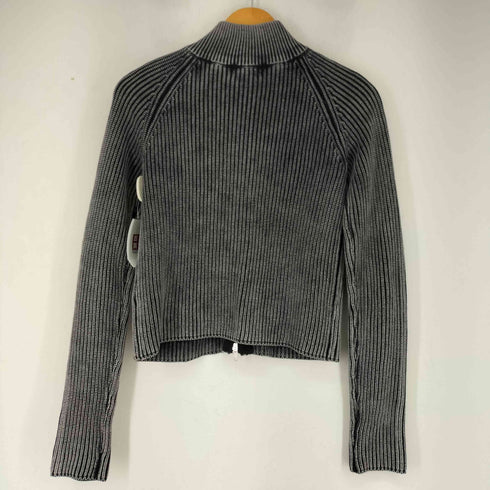 ラグアジェム LAGUA GEM METAL MOTIF ZIP ニット レディース FREE