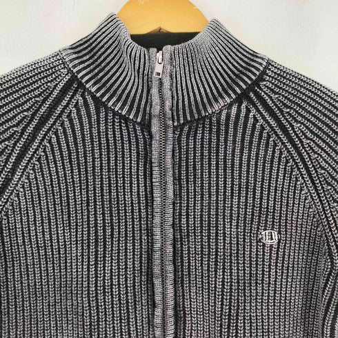 ラグアジェム LAGUA GEM METAL MOTIF ZIP ニット レディース FREE