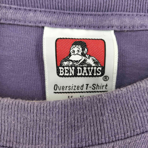 ベンデイビス BEN DAVIS マルチワッペン刺繍 バックデザインTシャツ メンズ JPN:M