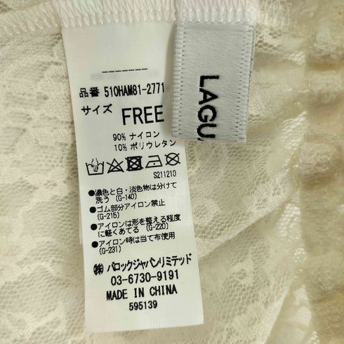 ラグアジェム LAGUA GEM FLOR LACE ペチコート レディース FREE