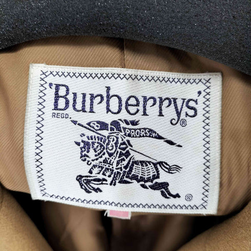 バーバリーズ BURBERRYS 90S カシミヤ混チェスターコート メンズ