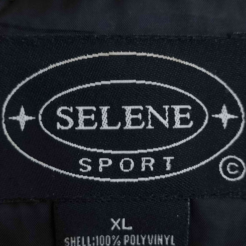 SELENE SPORT パイソン 型押し ジップアップ テーラードジャケット メンズ import:XL