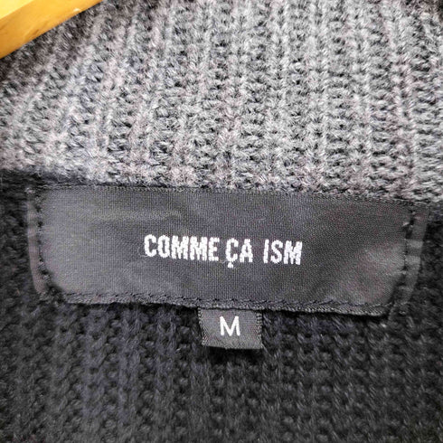 コムサイズム COMME CA ISM ダブルジップ ドライバーズニット メンズ JPN:M