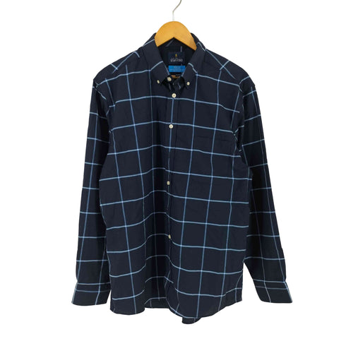 スタッフォード STAFFORD L/S チェックシャツ メンズ import:L