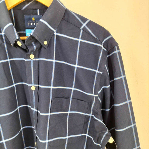 スタッフォード STAFFORD L/S チェックシャツ メンズ import:L