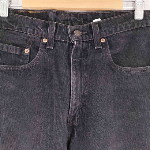 リーバイス Levis 98年製造 USA製 550 RELAX FIT ブラックデニムパンツ メンズ 32X32