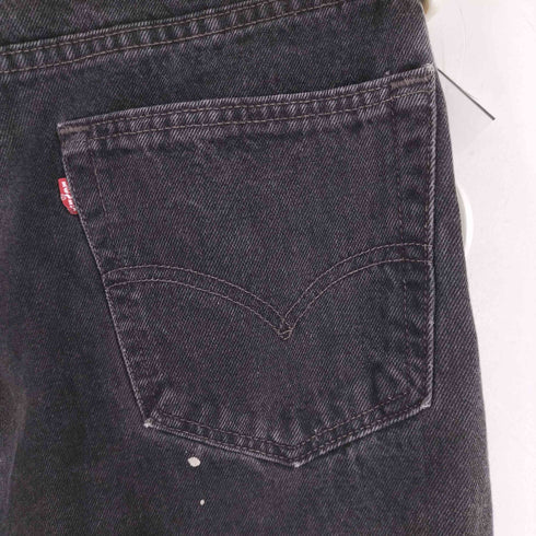 リーバイス Levis 98年製造 USA製 550 RELAX FIT ブラックデニムパンツ メンズ 32X32
