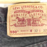 リーバイス Levis 98年製造 USA製 550 RELAX FIT ブラックデニムパンツ メンズ 32X32