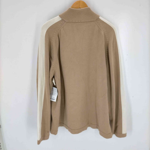 トミーヒルフィガー TOMMY HILFIGER ハーフジップ コットンニットプルオーバー メンズ JPN:XL
