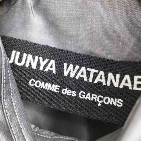 ジュンヤワタナベコムデギャルソン JUNYA WATANABE COMME des GARCONS 95ss archive 貝ボタン 光沢 長袖シャツ レディース