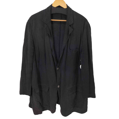エルメネジルドゼニア Ermenegildo Zegna イタリア製 リネンシルク 2Bテーラードジャケット メンズ 56
