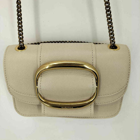 シーバイクロエ SEE BY CHLOE チェーンストラップ レザーショルダーバッグ レディース