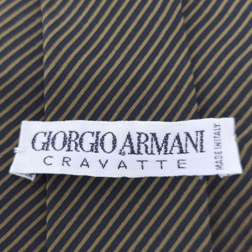 ジョルジオアルマーニ Giorgio Armani イタリア製 総柄シルクネクタイ メンズ