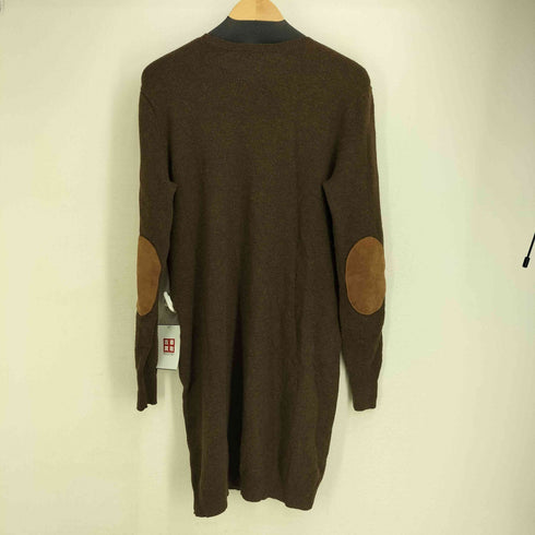 ポロラルフローレン POLO RALPH LAUREN エルボーパッチ クルーネック ウール 無地 長袖ニット メンズ import:L