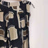 ザラ ZARA 総柄 シアー ワイド パンツ レディース XXL