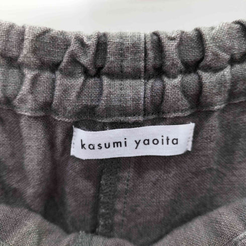 kasumi yaoita クロップド リネンパンツ レディース