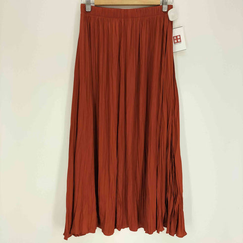 ザラ ZARA PLEATED MIDI SKIRT プリーツ ミディ スカート レディース M-L