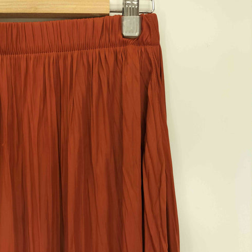 ザラ ZARA PLEATED MIDI SKIRT プリーツ ミディ スカート レディース M-L