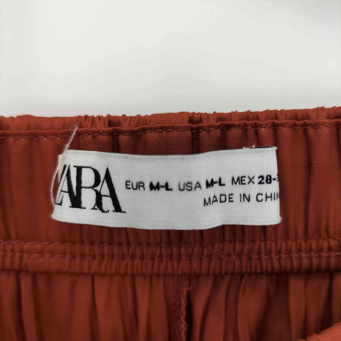 ザラ ZARA PLEATED MIDI SKIRT プリーツ ミディ スカート レディース M-L