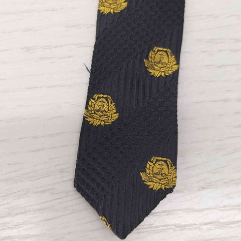 ジャンニヴェルサーチ GIANNI VERSACE イタリア製 総柄シルクネクタイ メンズ