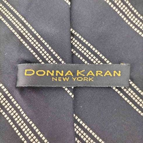 ダナキャランニューヨーク DKNY USA製 シアサッカーシルクネクタイ メンズ