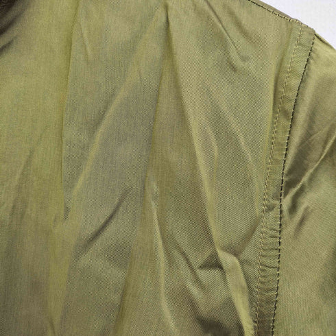 アニエスベー agnes b. PARIS フランス製 レーヨン混 光沢 アセテート長袖シャツ レディース JPN:2