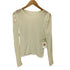 ノーブル Noble 22SS シアークレープジャージパフスリーブTシャツ レディース