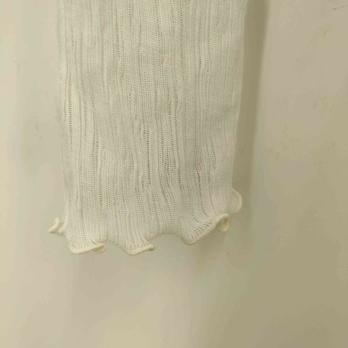 ノーブル Noble 22SS シアークレープジャージパフスリーブTシャツ レディース