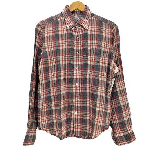 グリーンレーベルリラクシング GREEN LABEL RELAXING フレンチリネン ボタンダウンシャツ メンズ JPN:S
