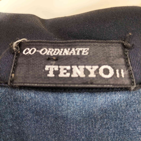 TENYO 総柄 デカ襟 開襟 オープンカラー シャツ レディース