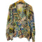 ザラ ZARA 花柄 総柄 シアー シャツ ブラウス レディース import:XL