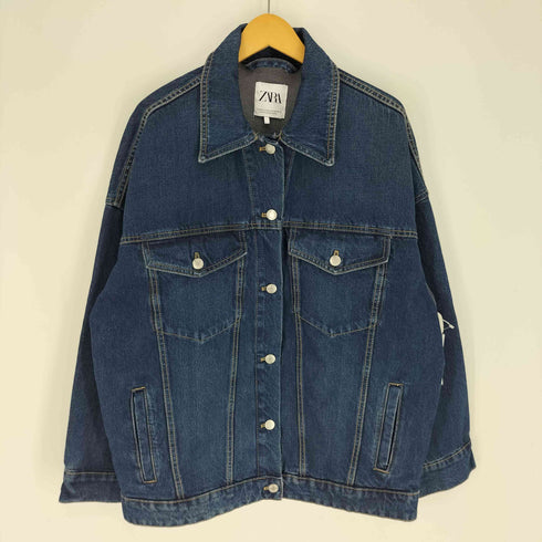 ザラ ZARA 4th 型 デニム トラッカー ジャケット レディース M-L
