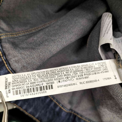 ザラ ZARA 4th 型 デニム トラッカー ジャケット レディース M-L
