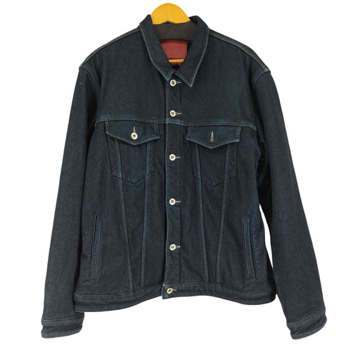 エドウィンジャージーズ EDWIN JERSEYS WILD FIRE デニムジャケット メンズ JPN:XL
