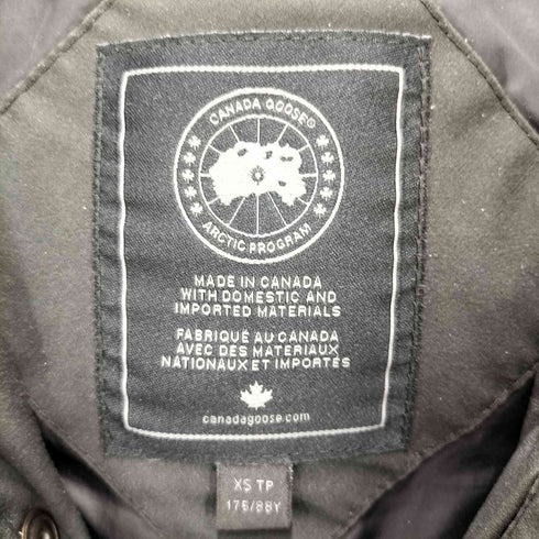 カナダグース CANADA GOOSE WYNDHAM PARKA BLACK LABEL ウィンダム パーカ ブラックレーベル メンズ import:XS