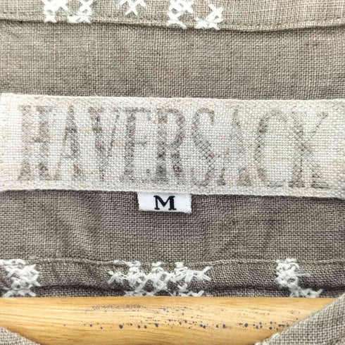 ハバーサック HAVERSACK リネン プルオーバーシャツ メンズ JPN:M
