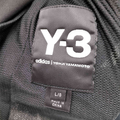 ワイスリー Y-3 M CRFT 3 STP LONG TRACK TOP 3ストライプ ジップアップ ウール ロング トラック ジャケット メンズ import:L