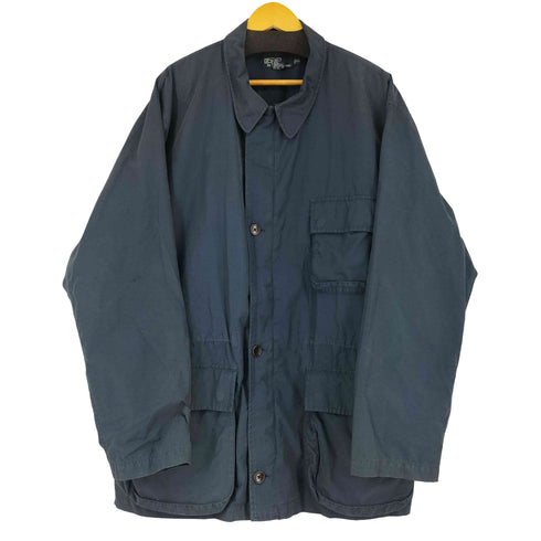 ポロバイラルフローレン Polo by RALPH LAUREN 90s コットンナイロン混紡 ステンカラーコート メンズ JPN:XL