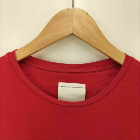PREMIUM MOOD DENIM SUPERIOR PMDS 立体 ロゴ プリント S/S クルーネック Tシャツ メンズ import:S