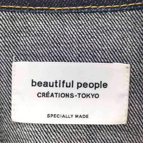 ビューティフルピープル beautiful people セルビッチデニムビッグブルゾン レディース JPN:36
