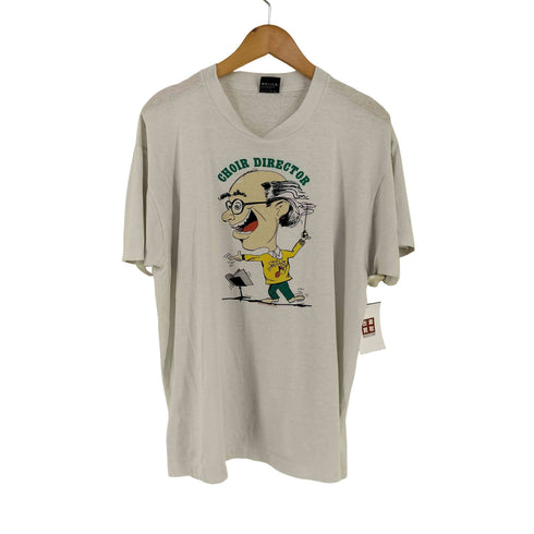 スクリーンスターズ SCREEN STARS 90S CHOIR DIRECTOR Tee C1990 BRENT WOOD 合唱団 メンズ import:XL