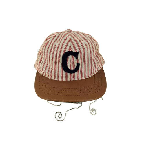 C.H.SUPPLY USA製 羊革 レッドストライプキャップ メンズ 7 1/2