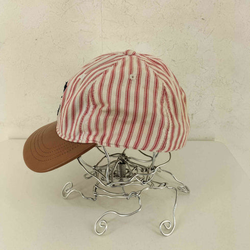 C.H.SUPPLY USA製 羊革 レッドストライプキャップ メンズ 7 1/2