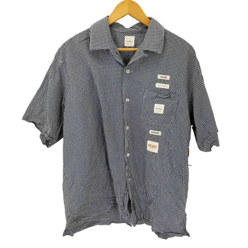 カールヘルム Karl Helmut パッチ ギンガムチェック オープンカラーシャツ レディース JPN:M