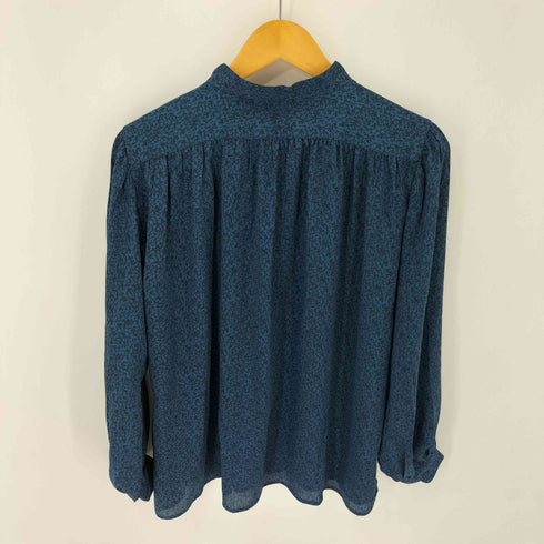 ユニクロシー UNIQLO:C 23AW ボリューム スリーブ プリントブラウス レディース JPN:M