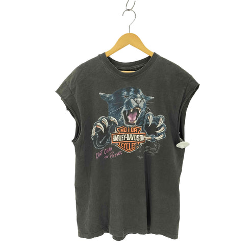 ハーレーダビッドソン HARLEY-DAVIDSON パンサープリントTシャツ ©1992 メンズ JPN:L